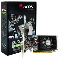 Placa de Vídeo AFOX 2GB GeForce GT420 DDR3 - AF420-2048D3L5