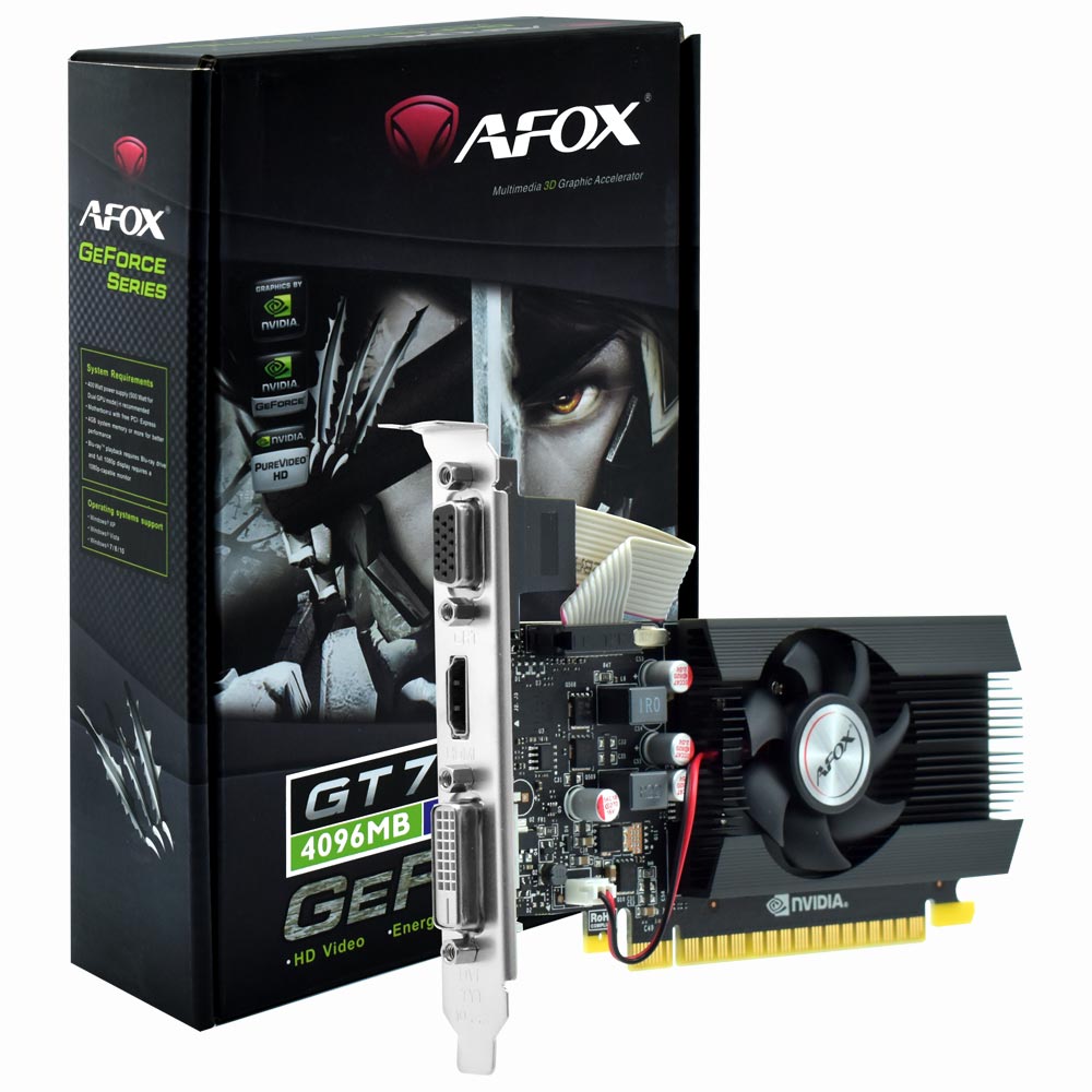 Placa de Video Afox GeForce GT 710 2 GB DDR3