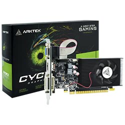 Placa de Vídeo Arktek Cyclops 1GB GeForce GT740 DDR3 - AKN740D3S1GL1