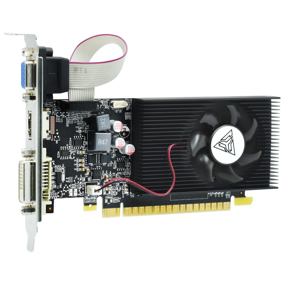 Placa de Vídeo Arktek Cyclops 1GB GeForce GT740 DDR3 - AKN740D3S1GL1