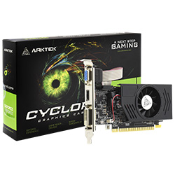 Placa de Vídeo Arktek Cyclops Gaming 2GB GeForce GT740 DDR3 - AKN740D3S2GL1