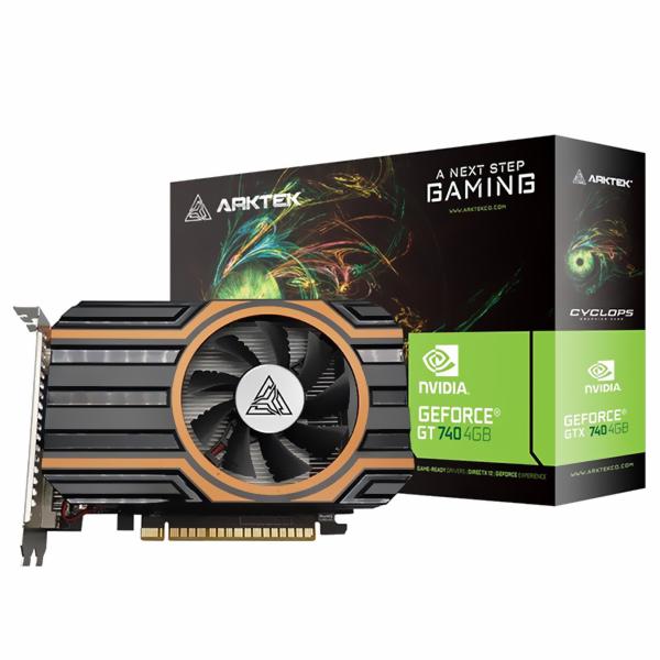 Placa de Vídeo Arktek Cyclops Gaming 4GB GeForce GT740 GDDR5 - AKN740D5S4GH1