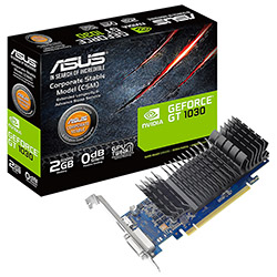 Placa de Vídeo ASUS 2GB GeForce GT1030 GDDR5 - GT1030-2G-CSM