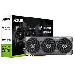 Placa de Video ASUS TUF Gaming OC 12GB GeForce RTX5070 GDDR7 - TUF-RTX5070-O12G-GAMING