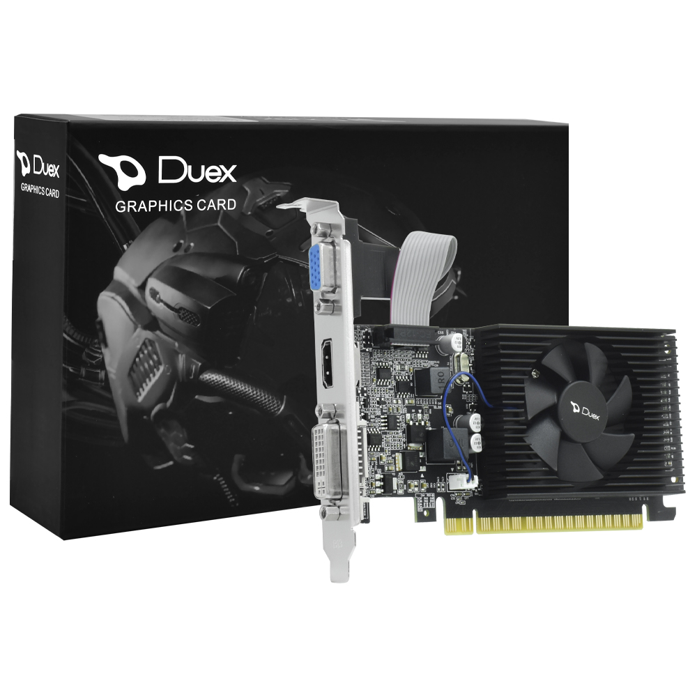 Placa de Vídeo Duex 2GB GeForce GT610 DDR3 - DX GT610LP-2GD3