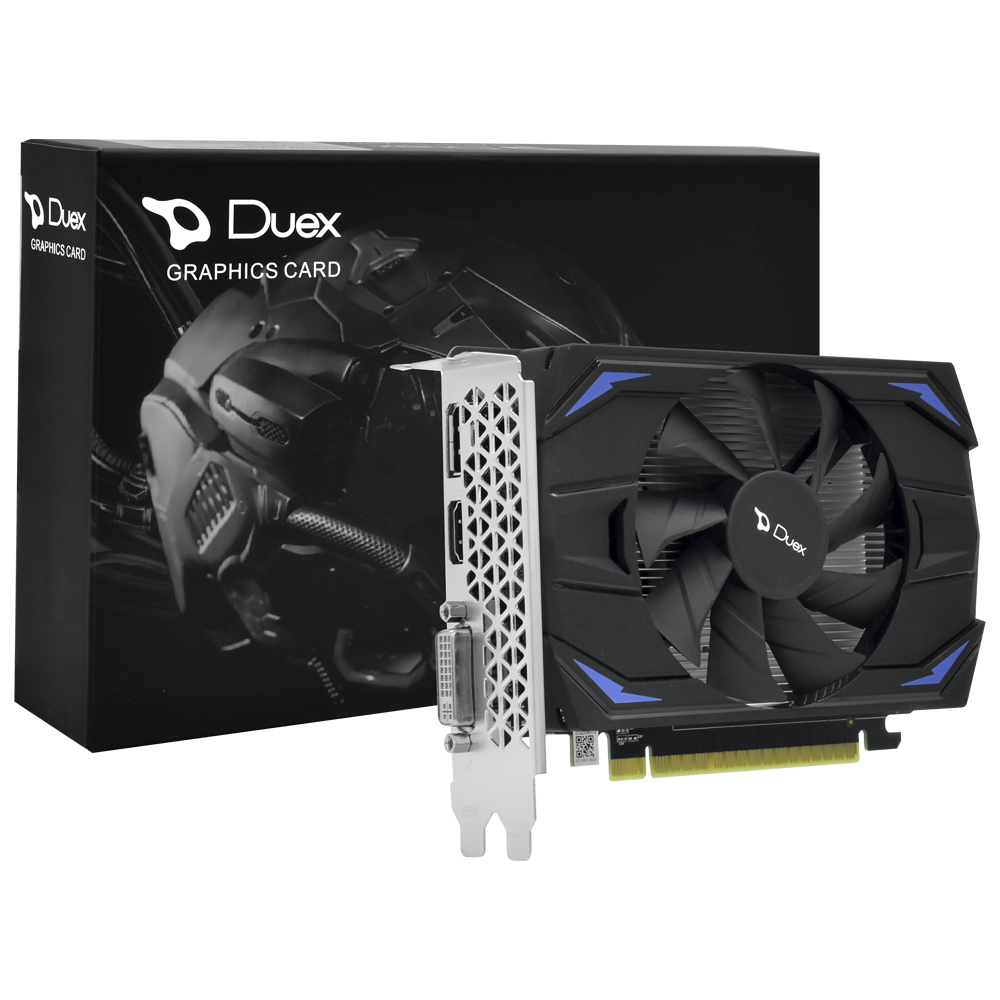 Placa de Vídeo Duex 4GB GeForce GTX1050TI GDDR5 - DX-GTX1050TI-4GD5