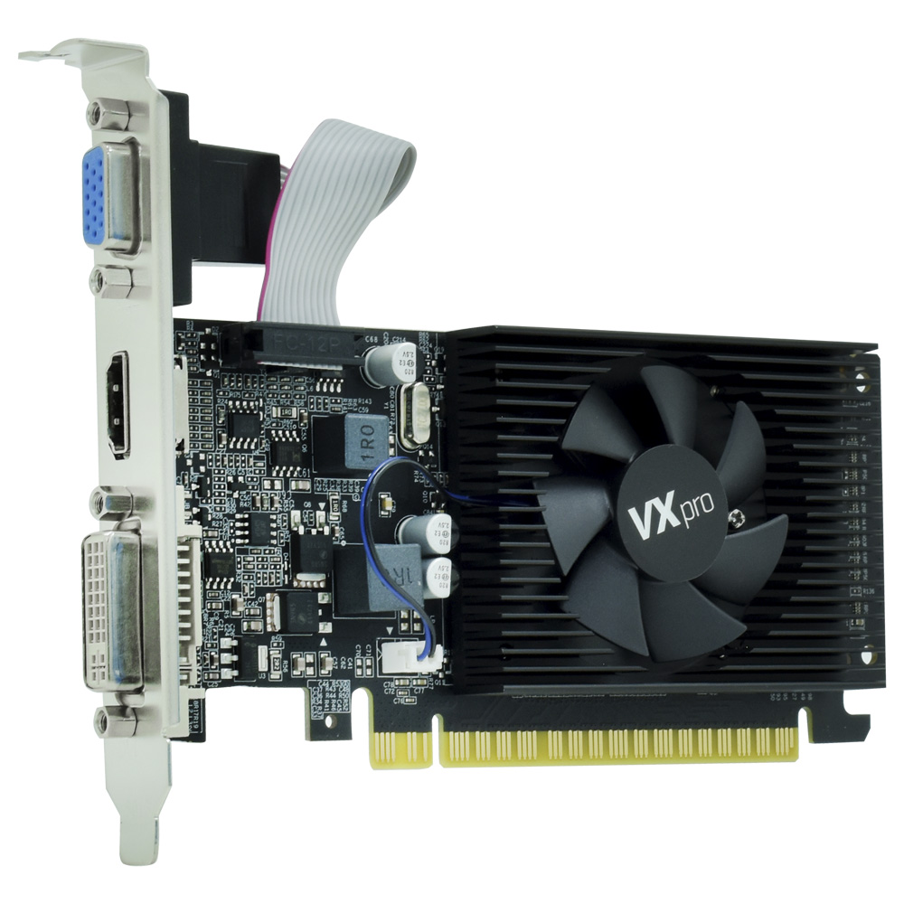 Placa de Vídeo Duex VX Pro 1GB GeForce G210 DDR3 - VX G210LP-1GD3