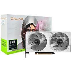 Placa de Vídeo Galax 1-Click OC White 8GB GeForce RTX5050 GDDR6 - Branco (55NSL8MHCZBS)