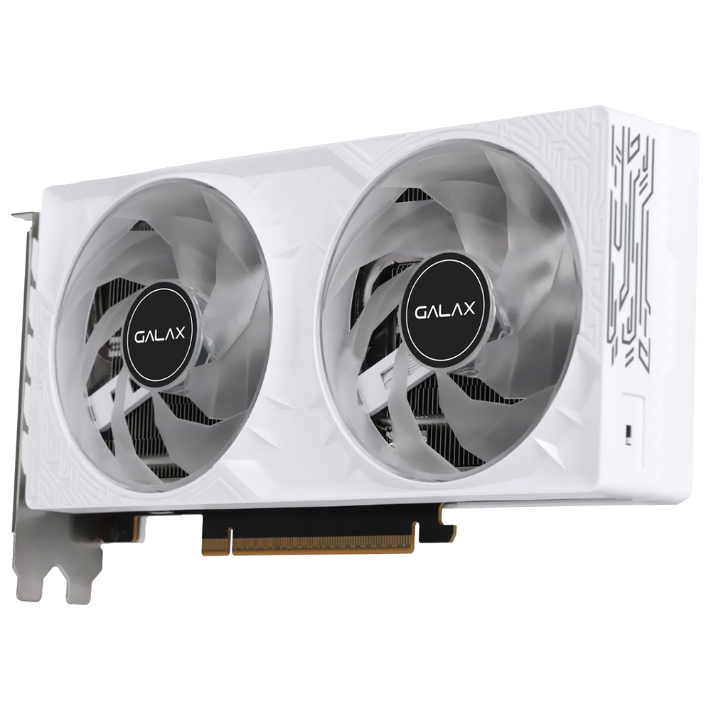 Placa de Vídeo Galax 1-Click OC White 8GB GeForce RTX5050 GDDR6 - Branco (55NSL8MHCZBS)