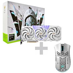 Placa de Vídeo Galax HOF Gaming 16GB GeForce RTX5070TI GDDR7 - Branco (57IZN6MDDPWT)