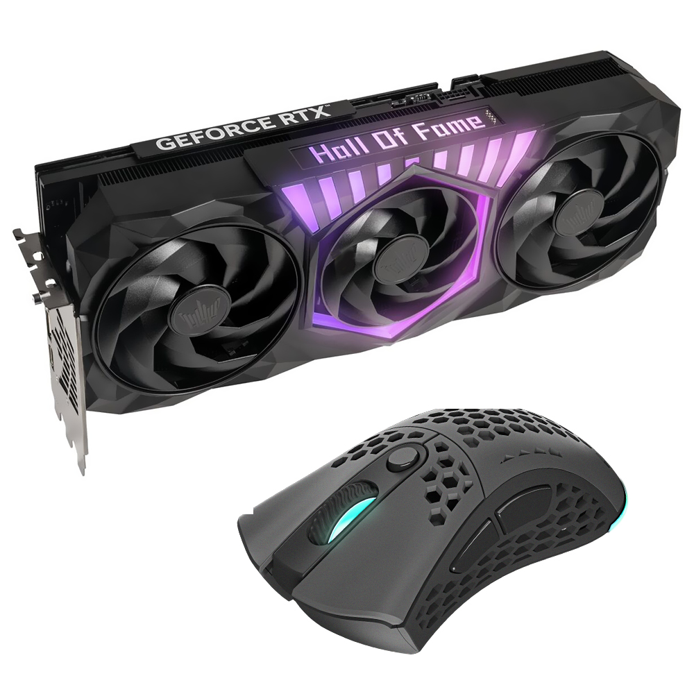 Placa de Vídeo Galax HOF Gaming Black 16GB GeForce RTX5080 GDDR7 - 58NZN6MDCXHO