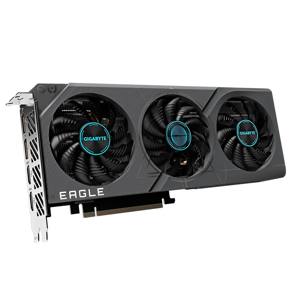 Placa de Vídeo Gigabyte Eagle OC WF 8GB GeForce RTX4060TI GDDR6 - GV-N406TEAGLE OC-8GD