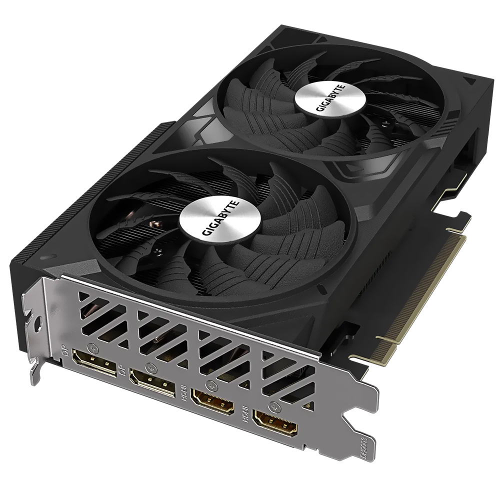 Placa de Vídeo Gigabyte Windforce OC 8GB GeForce RTX4060TI GDDR6 - GV-N406TWF2OC-8GD