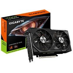 Placa de Vídeo Gigabyte Windforce OC V2 8GB GeForce RTX4060TI GDDR6 - GV-N406TWF2OCV2-8GD