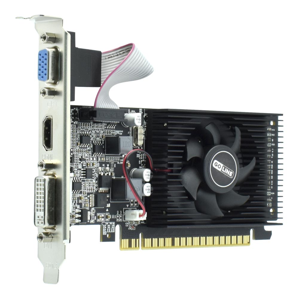 Placa de Vídeo Goline 2GB GeForce GT610 DDR3 - GL-GT610-2GB-D3-V1