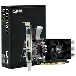 Placa de Vídeo Goline 4GB GeForce GT730 DDR3 - GL-GT730-4GD-D3