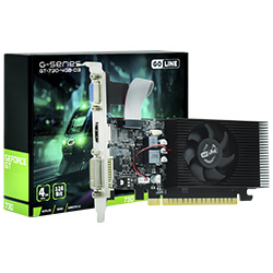 Placa de Vídeo Goline 4GB GeForce GT730 DDR3 - GT-730-4GB-D3