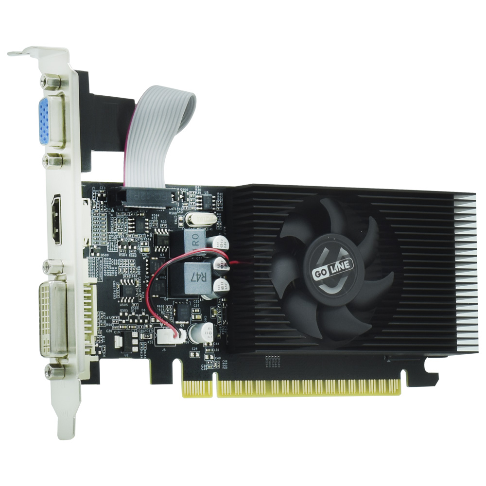 Placa de Vídeo Goline 4GB GeForce GT730 DDR3 - GT-730-4GB-D3