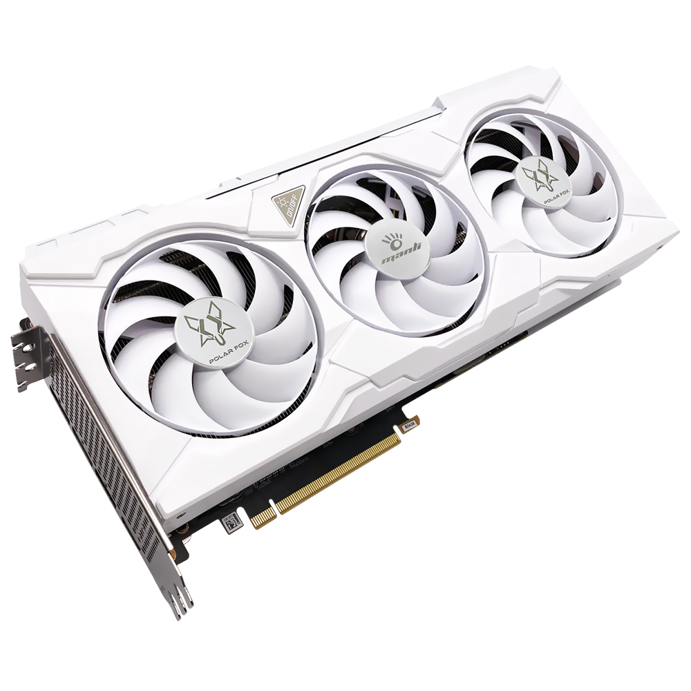 Placa de Vídeo Manli Polar Fox 16GB GeForce RTX4080 SUPER GDDR6X - M-NRTX4080S/6RMHPPP-M3600