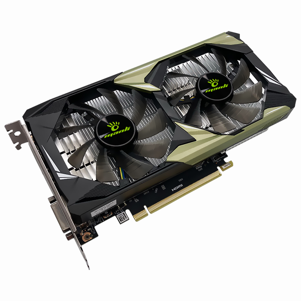 Placa de Vídeo Manli Twin 6GB GeForce RTX3050 GDDR6 - M-NRTX3050/6REHDP-M2619