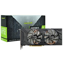 Placa de Vídeo Manli Twin 8GB GeForce RTX3050 GDDR6 - M-NRTX3050/6RGHDP-M2524