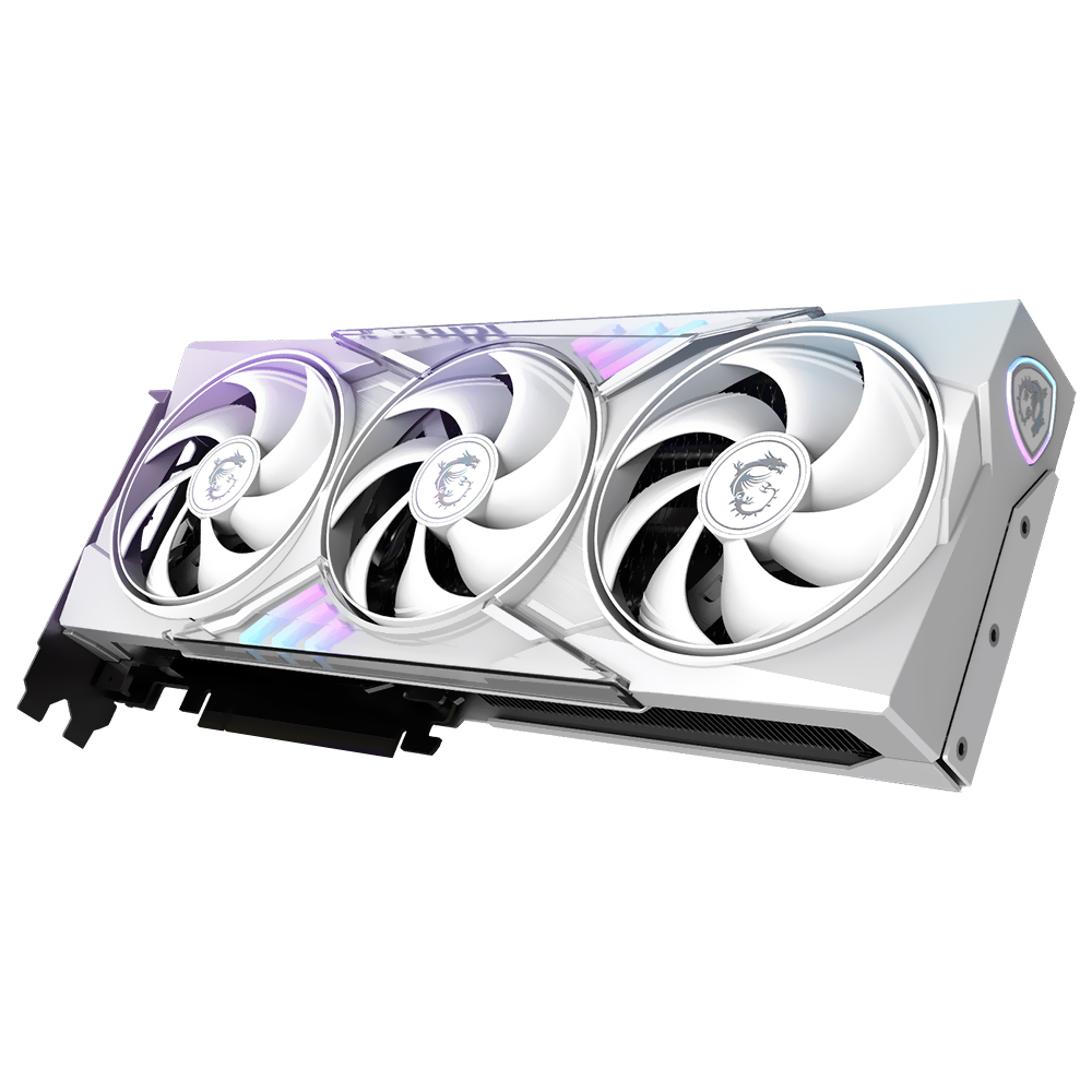 Placa de Vídeo MSI Gaming Trio White OC 16GB GeForce RTX5060TI GDDR7 - 912-V535-025
