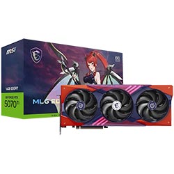 Placa de Vídeo MSI MLG Edition OC 16GB GeForce RTX5070TI GDDR7 - 912-V531-602