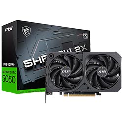 Placa de Vídeo MSI Shadow 2X OC 8GB GeForce RTX5050 GDDR6 - 912-V538-018