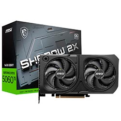Placa de Vídeo MSI Shadow 2X OC Plus 16GB GeForce RTX5060TI GDDR7 - 912-V535-029