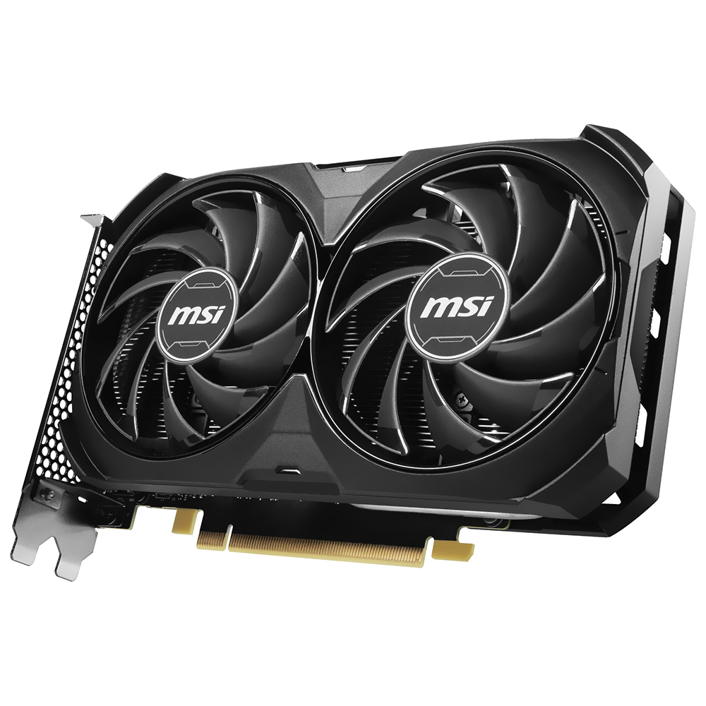 Placa de Vídeo MSI Ventus 2X Black OC 16GB GeForce RTX4060TI GDDR6 - 912-V517-062