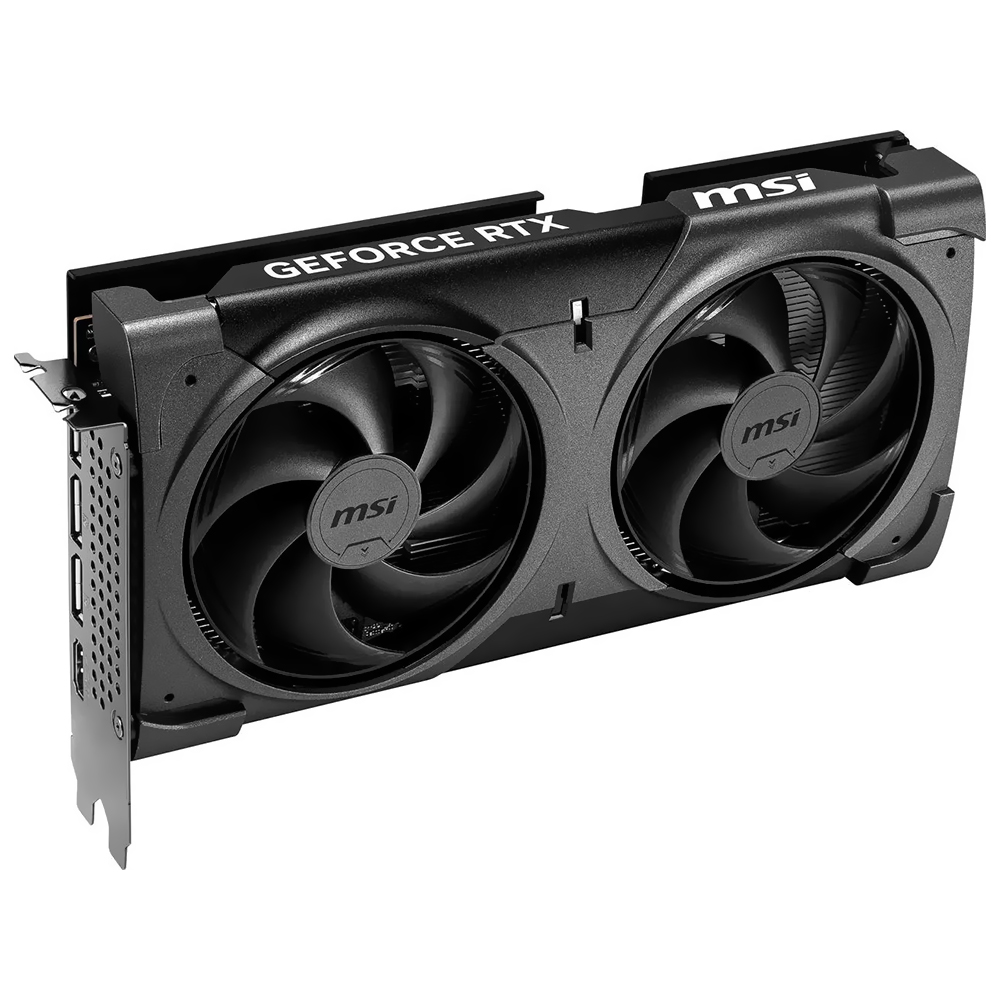 Placa de Vídeo MSI Ventus 2X OC Black Plus GeForce RTX5060TI GDDR7 - 912-V535-088