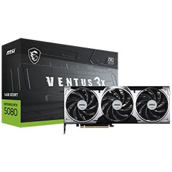 Placa de Vídeo MSI Ventus 3X OC Plus 16GB GeForce RTX5080 GDDR7 - 912-V531-030