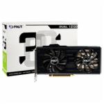 Placa de Vídeo Palit Dual 12GB GeForce RTX3060 GDDR6 - NEC63060019K9-190AD