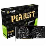 Placa de Vídeo Palit Gaming Pro 6GB GeForce GTX1660 Super GDDR6 - NE6166S018J9-1160A-1