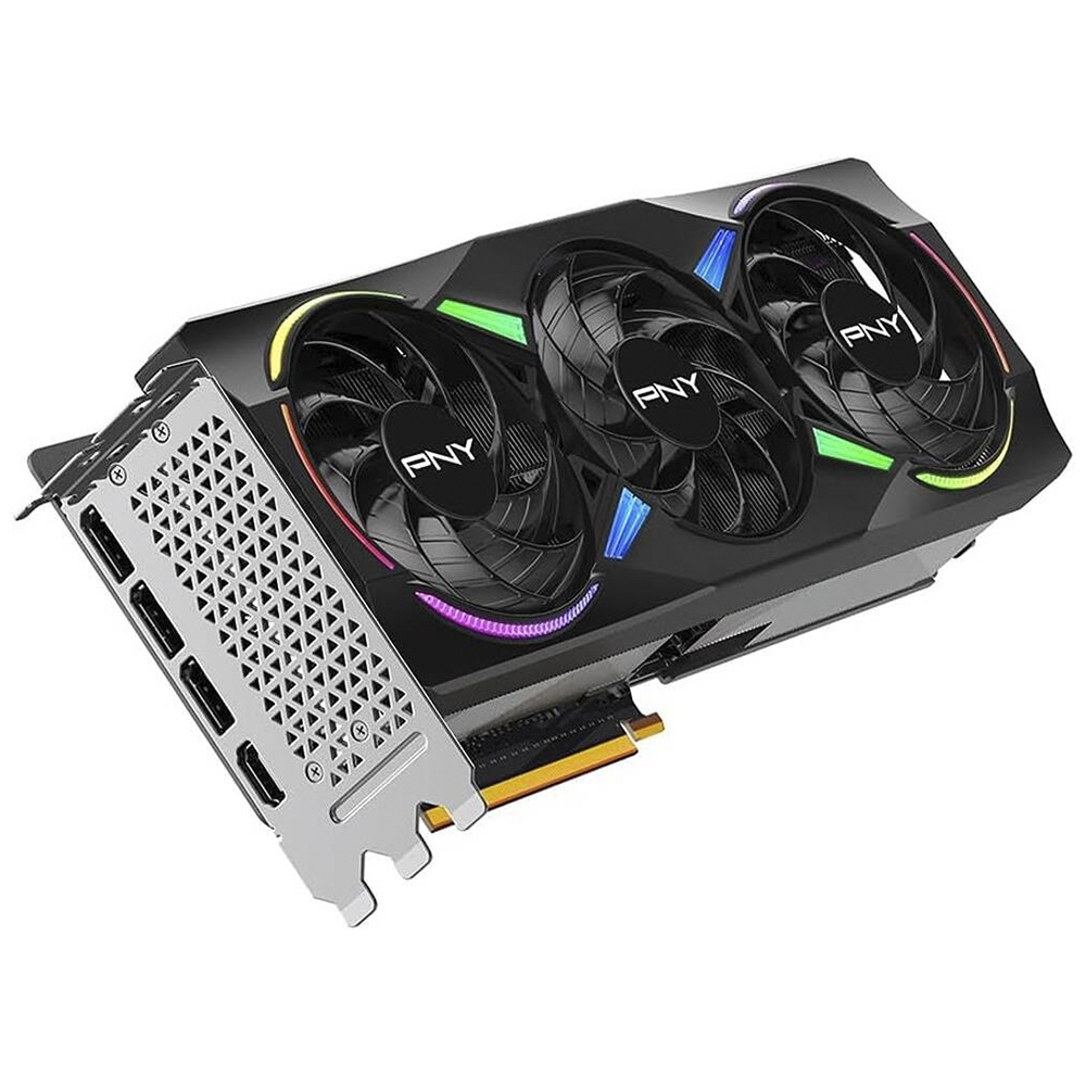 Placa de Vídeo PNY Epic-X OC 12GB GeForce RTX5070 GDDR7 / RGB  - VCG507012TFXXPB1-O