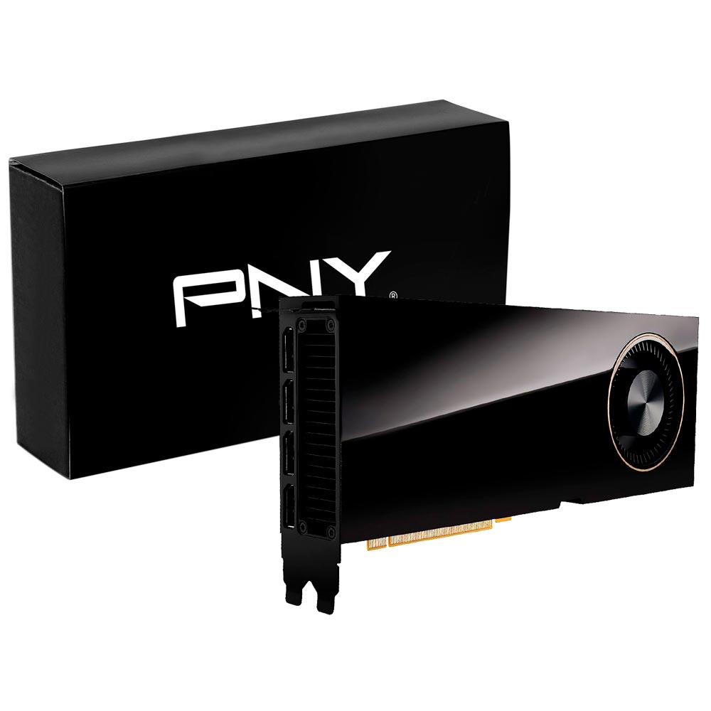 Placa de Vídeo PNY Quadro 48GB GeForce RTX A6000 GDDR6 - VCNRTXA6000-PB