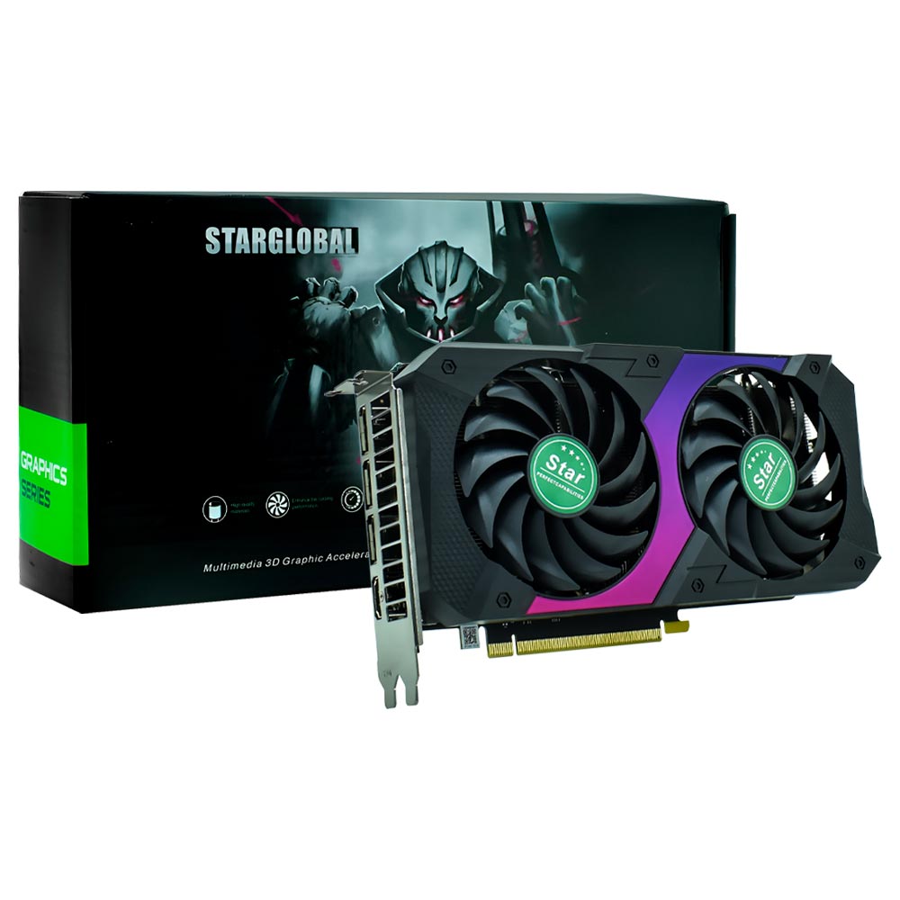 Placa de Vídeo Star 12GB GeForce RTX3060 GDDR6 - XDS-X12 3584SP