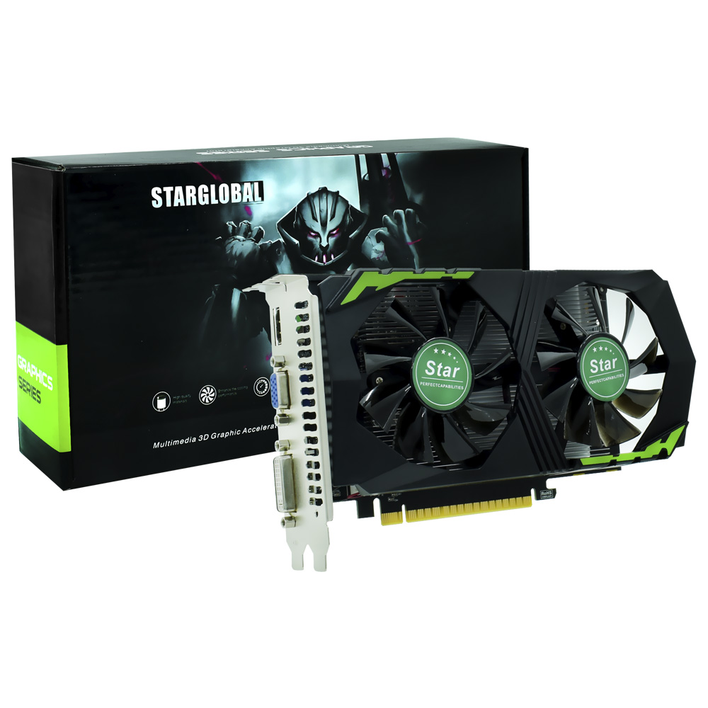 Placa de Vídeo Star Nvidia 4GB GeForce GTX750TI DDR5 - LOW PROFILE GTX750TI-GRAPHIC