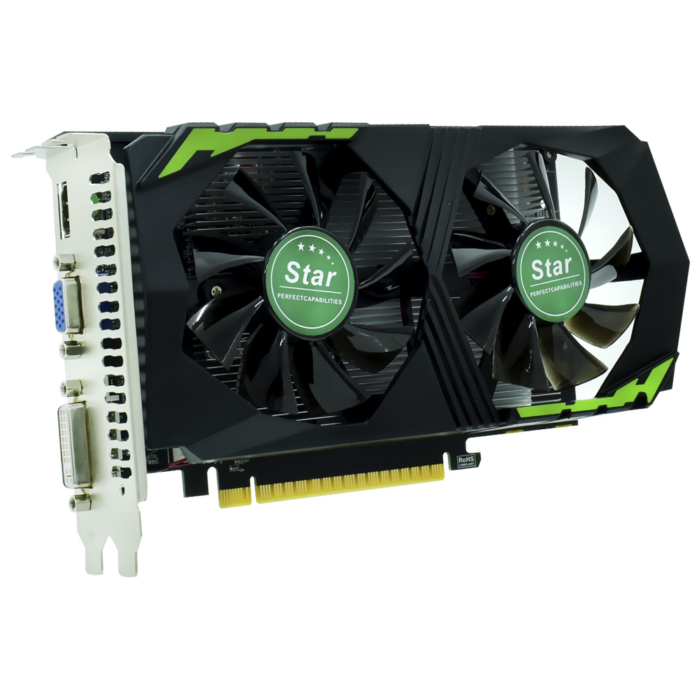 Placa de Vídeo Star Nvidia 4GB GeForce GTX750TI DDR5 - LOW PROFILE GTX750TI-GRAPHIC