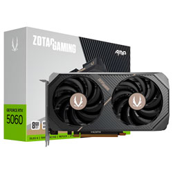 Placa de Vídeo Zotac AMP 8GB GeForce RTX5060 GDDR7 - ZT-B50600F-10M