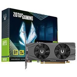 Placa de Vídeo Zotac Gaming 6GB GeForce RTX3050 GDDR6 - ZT-A30510L-10L