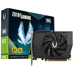 Placa de Vídeo Zotac Gaming Solo 6GB GeForce RTX3050 GDDR6 - ZT-A30510G-10L