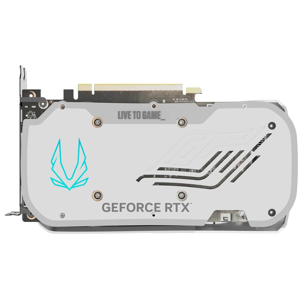 Placa de Vídeo Zotac Gaming Twin Edge OC White Edition 12GB GeFroce RTX4070 GDDR6X - ZT-D40700Q-10M