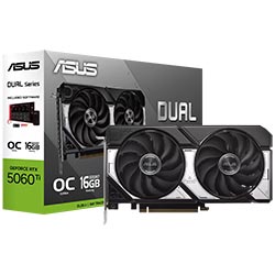 VGA 16GB ASUS RTX5060TI DUAL OC 2632MHZ 128BIT GDDR7/HDMI/DP DUAL-RTX5060TI-O16G