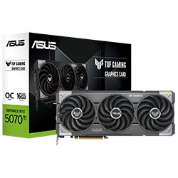 VGA 16GB ASUS RTX5070TI TUF GAMING OC 2588MHZ 256BIT GDDR7/DP/HDMI TUF-RTX5070TI-O16G-GAMING