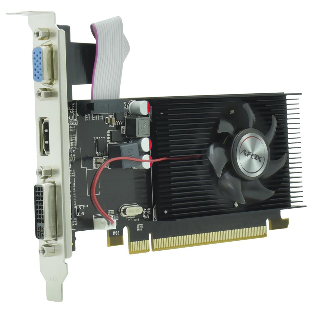 Placa de Vídeo AFOX 1GB Radeon HD5450 DDR3 - AF5450-1024D3L5