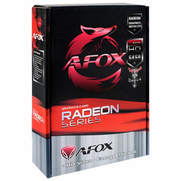 Placa de Vídeo AFOX 1GB Radeon HD5450 DDR3 - AF5450-1024D3L9-V2 