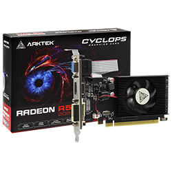 Placa de Vídeo Arktek Cyclops 2GB Radeon R5-230 GDDR3 -  AKR230D3S2GL1
