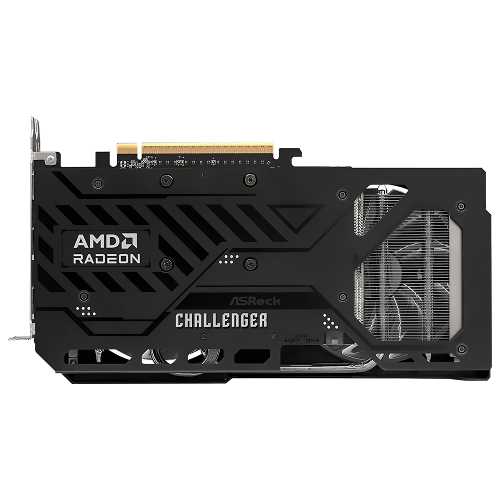 Placa de Vídeo ASRock OC Challenger 16GB Radeon RX9060 XT GDDR6 - 90-GA5QZZ-00UANZ