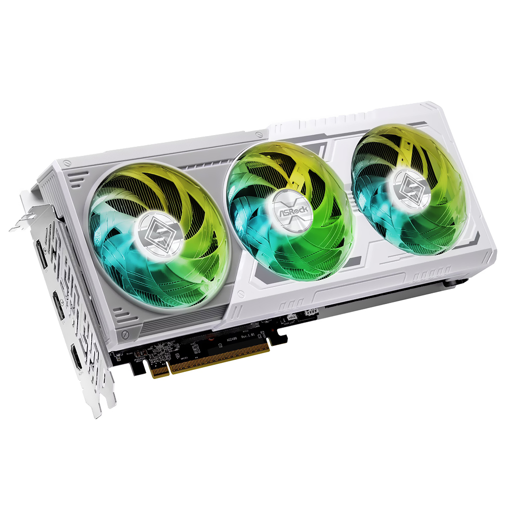 Placa de Vídeo ASRock OC Steel Legend 16GB Radeon RX9060 XT GDDR6 - 90-GA5JZZ-00UANZ